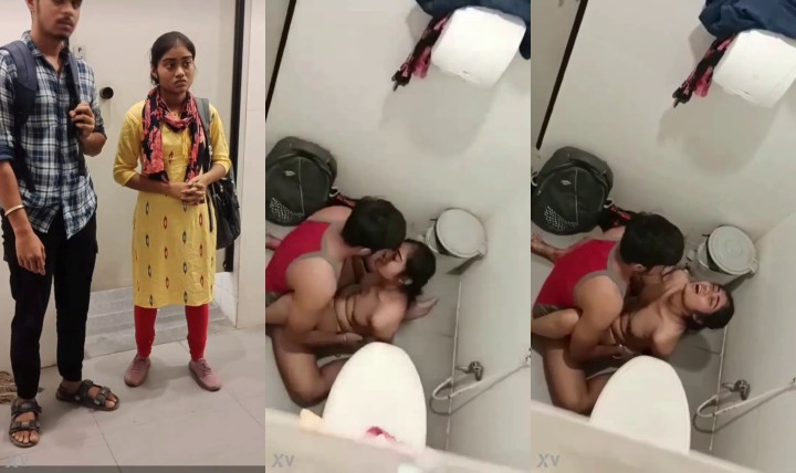 Desi Girl Fucked at Bathroom (Viral MMS)